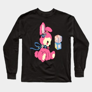 cute bunny lovers Long Sleeve T-Shirt